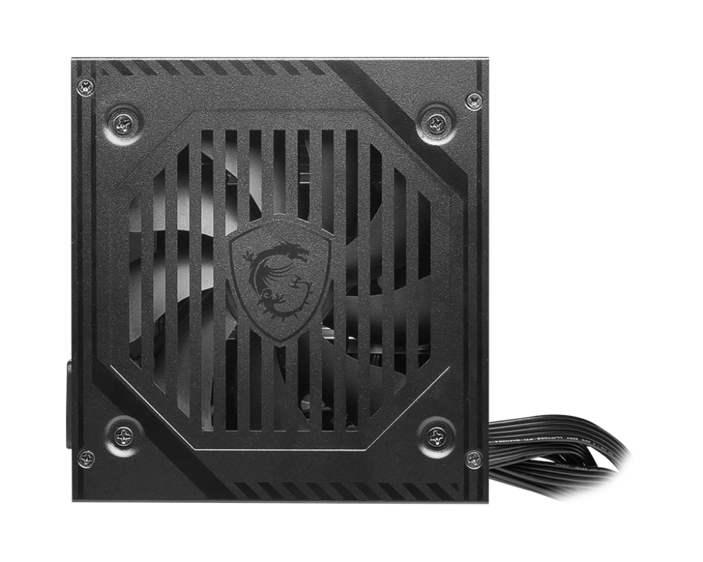 MSI MAG A650BNL Power Supply 650W , 80 PLUS Non-Modular , 120mm Hydro Bearing Fan , Flat Cable Equipment , Active PFC Design , OCP OVP OPP SCP Protection – BLACK