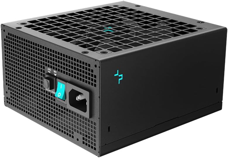 DeepCool PX1000G Power Supply 1000w ATX 3.0 Fully Modular 80 PLUS Gold PSU Cybenetics Platinum With PCI-E Gen 5.0 12VHPWR Ports And 105℃ Japanese Capacitors Hybrid Mode 135mm FDB Fan