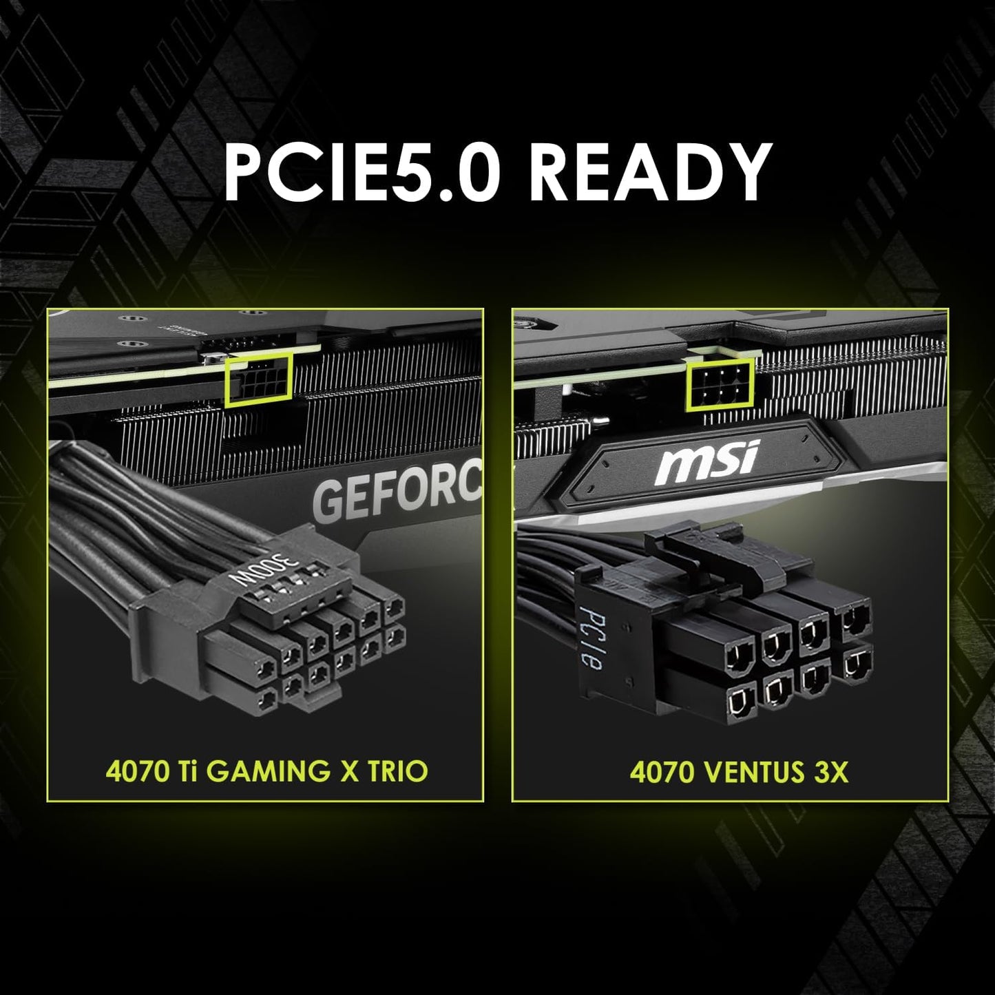 MSI MAG A750BN PCIE 5 Gaming Power Supply – PCIE 5.0 Ready – 80 Plus Bronze Certified 750w – 120mm Fan – Active PFC DC To DC Power Design – ATX PSU – BLACK