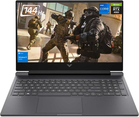 HP Victus 16-R100 Intel Core I7-14700HX RTX 4060 NVIDIA GeForce | 32GB DDR5 RAM | 1TB PCIe SSD |16.1″ FHD 144Hz Display | Wi-Fi 6 | Backlit KB | Windows 11
