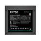 DeepCool PF750 ATX 12V Power Supply Unit, 750W Power, 80 Plus Standard Certification, Active PFC + Double Tube Forward 750Watts, 5% Efficiency, 120mm Fan Size – Black
