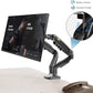Dual Monitor Desk Mount Stand Gas Spring 360 Degree Full Rotation ; Computer Monitor Arm For Two Screens 17″ – 27″ Inch With 2~9 Kg Load Capacity For Each Display ;  F160