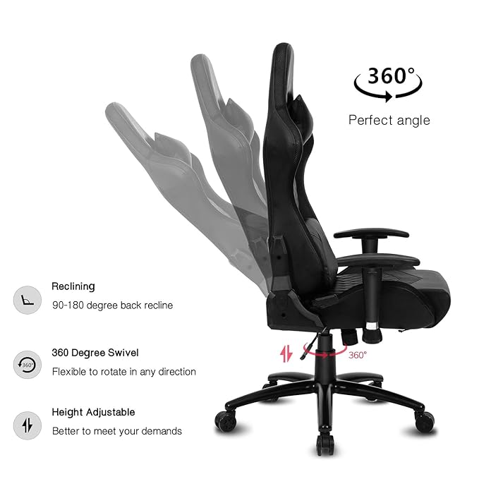 REDRAGON GAIA C211 GAMING CHAIR BLACK