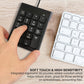 Mini Slim Wired USB Numeric Digital Keyboard Number Pad (18 Keys)