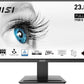 MSI PRO MP243X 24 Inch 100 Hz 1ms IPS FHD Flat Screen , Blue Light Reduction, 3W Built-In Speakers , Seamless Connectivity For The Programming, Coding & Website Design Workspace