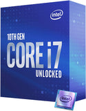 Intel Core I7-10700K Desktop Processor 8 Cores Up To 5.1 GHz Unlocked LGA1200 Intel 400 Series Chipset