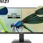 MSI PRO MP243X 24 Inch 100 Hz 1ms IPS FHD Flat Screen , Blue Light Reduction, 3W Built-In Speakers , Seamless Connectivity For The Programming, Coding & Website Design Workspace
