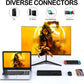 DAHUA B-Series  24” FHD Monitor , 100 Hz Micro Bezel Design VA Panel With 5MS Response , 1920 X 1080p Resolution , VESA , 178° Extra-Wide Viewing , Built-In Speakers , Anti-Blue Light Eye Protection