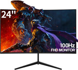 DAHUA B-Series  24” FHD Monitor , 100 Hz Micro Bezel Design VA Panel With 5MS Response , 1920 X 1080p Resolution , VESA , 178° Extra-Wide Viewing , Built-In Speakers , Anti-Blue Light Eye Protection