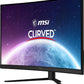 MSI G32C4X 32″ 250HZ 1MS CURVED GAMING MONITOR