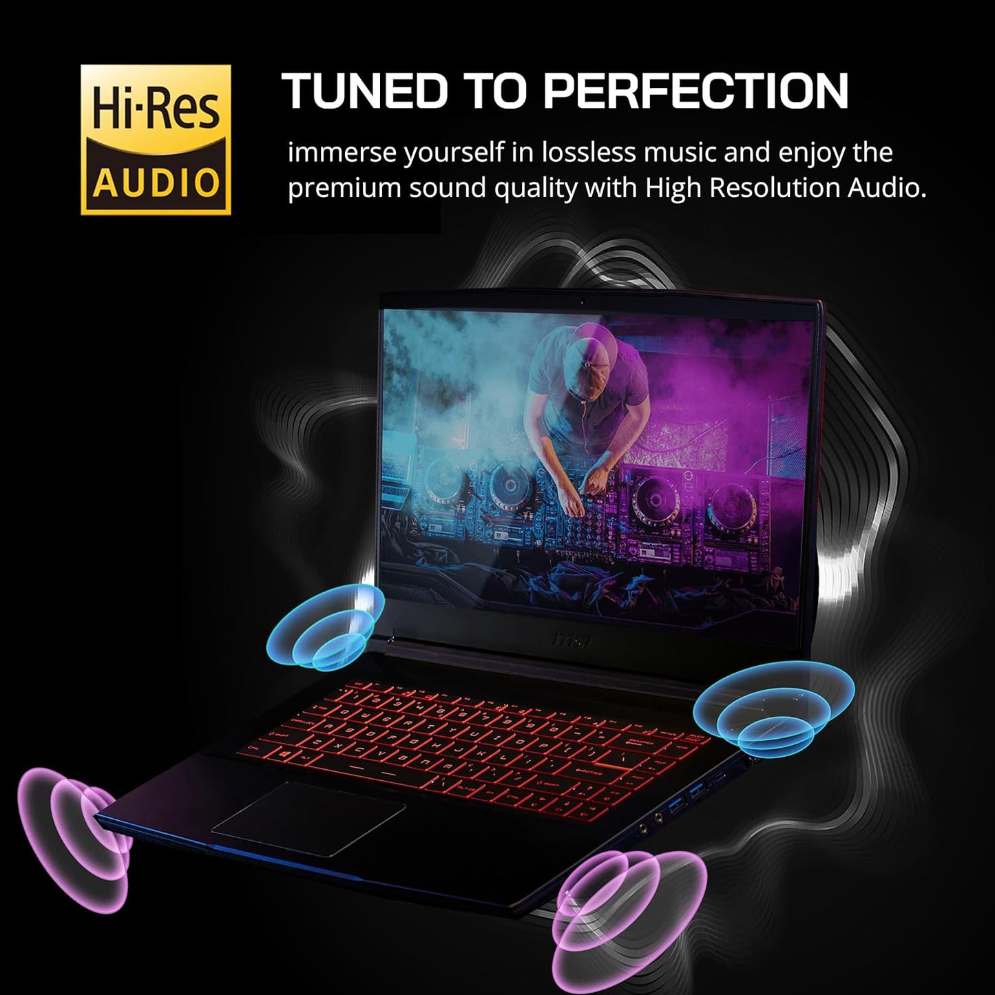 MSI Thin GF63  Intel Core I5-12450H Processor 4.4GHz| NVIDIA GeForce RTX 2050 ‎,4 GB | 8GB ‎DDR4 RAM, 1TB NVME PCIe SSD | 15.6” FHD 144Hz | Backlit Gaming Keyboard | WiFi 6,Win 11 | Black