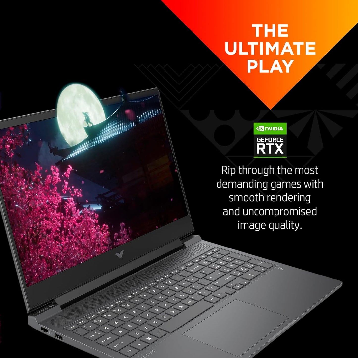 HP Victus 16-R100 Intel Core I7-14700HX RTX 4060 NVIDIA GeForce | 32GB DDR5 RAM | 1TB PCIe SSD |16.1″ FHD 144Hz Display | Wi-Fi 6 | Backlit KB | Windows 11