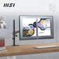 MSI PRO MP243X 24 Inch 100 Hz 1ms IPS FHD Flat Screen , Blue Light Reduction, 3W Built-In Speakers , Seamless Connectivity For The Programming, Coding & Website Design Workspace