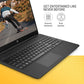 HP 15-Dw4002nia Laptop I5 12th, 15.6″ FHD Display (1920 X 1080), Intel Core I5-1235U 4.4 GHz, 8GB RAM, 512 SSD, NVIDIA GeForce MX550 2GB GDDR6, English K/B , DOS | 6N237EA Jet Black