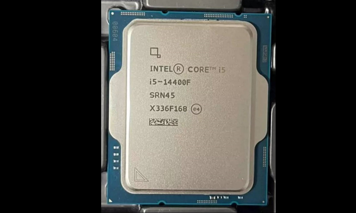Intel Core I5-14400F CPU Raptor Lake Refresh Desktop Processor 10 Cores (6 P-Cores + 4 E-Cores) Up To 4.7 GHz LGA1700 – TRAY – NO BOX