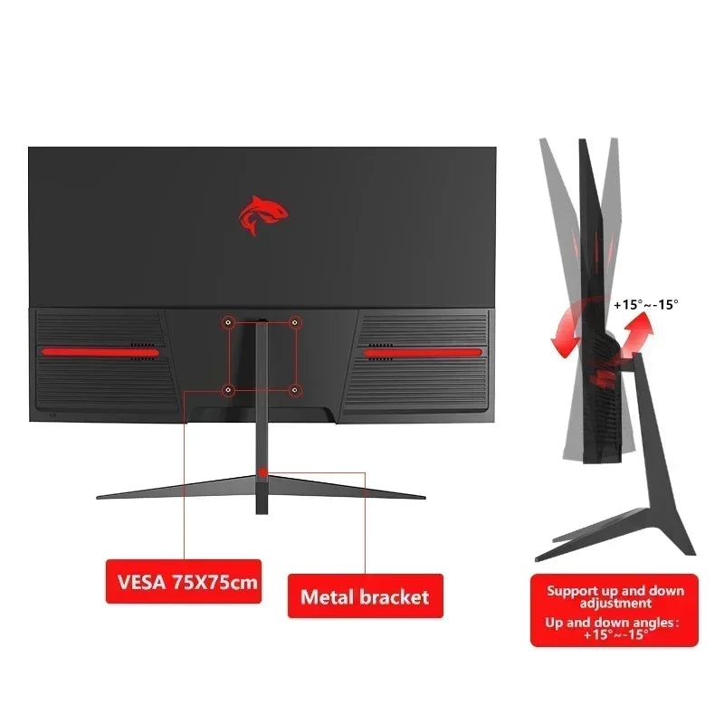 shark blade(24 inch,27 inch) 165HZ 1MS IPS GAMING MONITOR