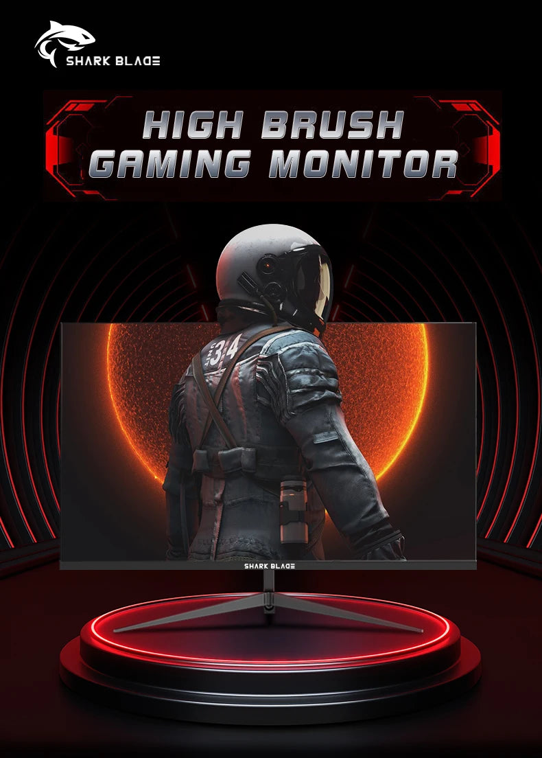 shark blade(24 inch,27 inch) 165HZ 1MS IPS GAMING MONITOR