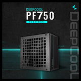 DeepCool PF750 ATX 12V Power Supply Unit, 750W Power, 80 Plus Standard Certification, Active PFC + Double Tube Forward 750Watts, 5% Efficiency, 120mm Fan Size – Black