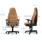 ICON REAL LEATHER COGNAC/BLACK – NOBLECHAIRS Office And Gaming Chair “AWARD WINNING”