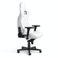 EPIC WHITE EDITION; High-Tech Vinyl ; NOBLECHAIRS GAMING CHAIR ; FULLY ADJUSTABLE PARTS “AWARD WINNING”