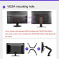 Dual Monitor Desk Mount Stand Gas Spring 360 Degree Full Rotation ; Computer Monitor Arm For Two Screens 17″ – 27″ Inch With 2~9 Kg Load Capacity For Each Display ;  F160