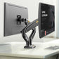 Dual Monitor Desk Mount Stand Gas Spring 360 Degree Full Rotation ; Computer Monitor Arm For Two Screens 17″ – 27″ Inch With 2~9 Kg Load Capacity For Each Display ;  F160