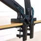Dual Monitor Desk Mount Stand Gas Spring 360 Degree Full Rotation ; Computer Monitor Arm For Two Screens 17″ – 27″ Inch With 2~9 Kg Load Capacity For Each Display ;  F160