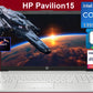 HP Pavilion 15 Intel® Core™ I7-1355U | 16 GB DDR4-3200 RAM , 256 GB NVMe™ M.2 SSD | 15.6 Inch FHD + Intel® Iris® Xe Graphics | Windows 11 Home | Wi-Fi 6 , Bluetooth® 5.3 | Natural Silver