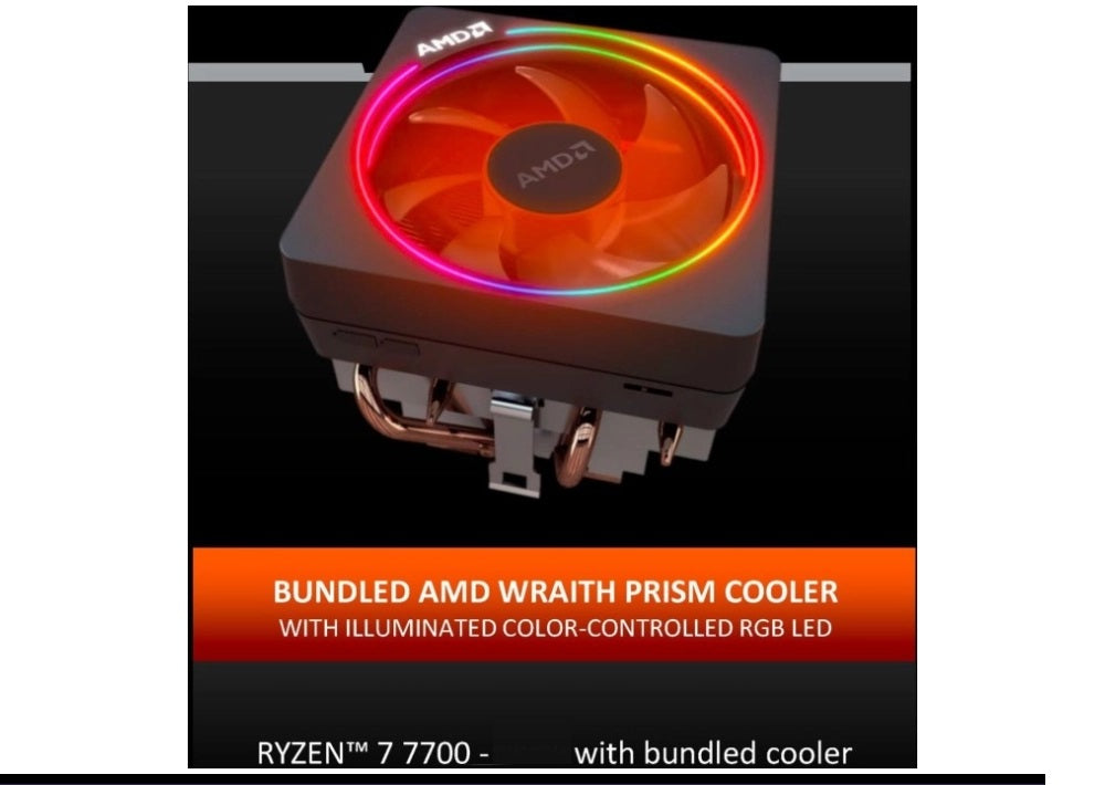 CPU AMD Ryzen 7 7700 – AMD 7000 Series Ryzen 7 7700 Desktop