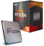 AMD Ryzen 9 5900X – Ryzen 9 5000 Series Vermeer (Zen 3) 12-Core 3.7 GHz Socket AM4 105W None Integrated 24-Thread Unlocked Graphics Desktop Processor – 100-100000061WOF